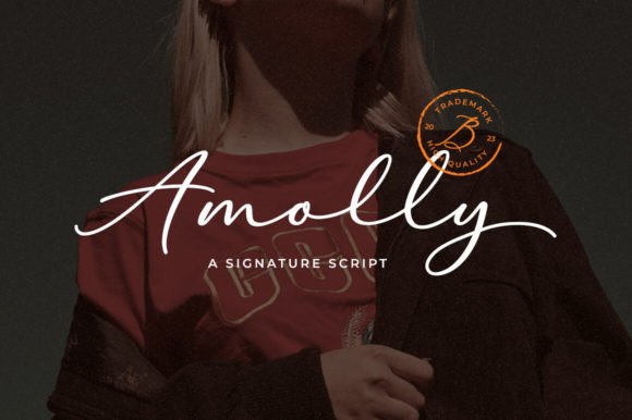 Amolley: A Handwritten Font for Modern Web Design and Digital Branding