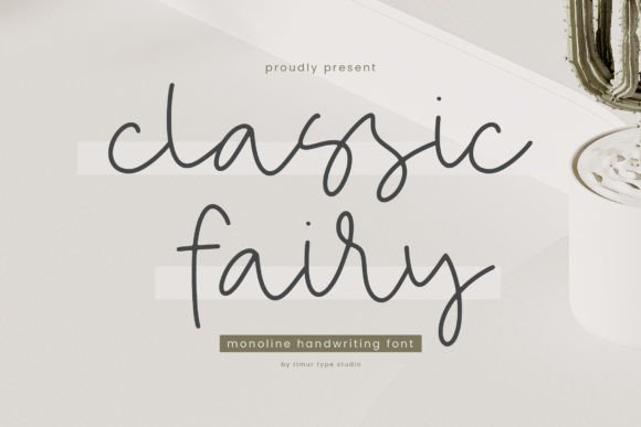 Classic Fairy: A Bold Handwritten Font That Elevates Brand Identity