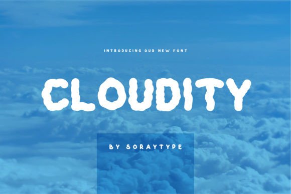 Cloudity Font: Elevating Branding with a Playful, Airy Touch