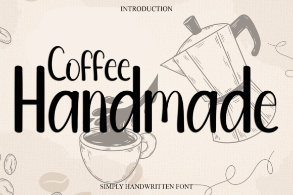 Coffee Handmade: A Playful Script Font for Modern Web Design