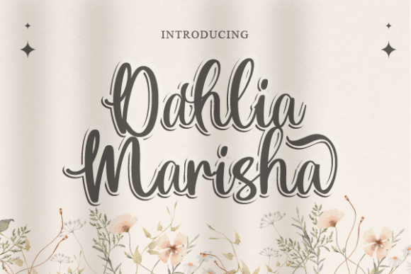 Dahlia Marisha: A Script Font That Elevates Small Business Branding