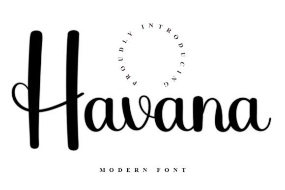 Havana: A Handwritten Font That Elevates Editorial Design
