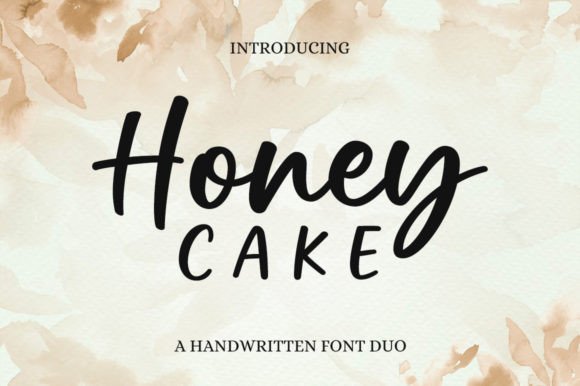 Honey Cake: A Handwritten Font for Elegant Editorial Design