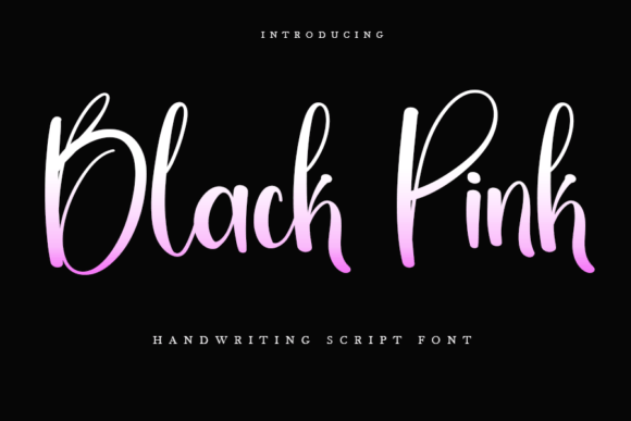 How Black Pink Font Transformed My Bakery’s Branding