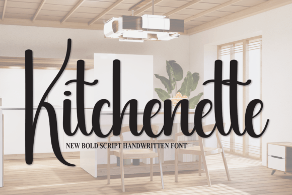 Kitchenette Font: Elevate Your Small Business Brand with Elegant Typography