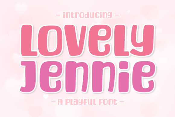 Lovely Jennie: A Playful Script Font for Modern Editorial Design