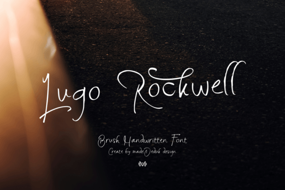 Lugo Rockwell: A Vintage Handwritten Font That Elevates Web Typography