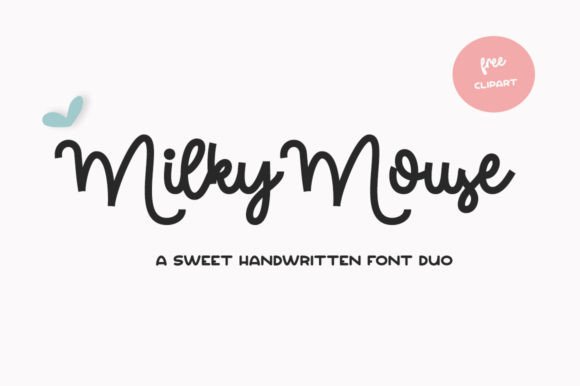 Milky Mouse: A Playful Script Font for Scroll-Stopping Digital Campaigns