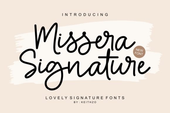 Missera Signature: A Charming Script Font for Modern Web Design