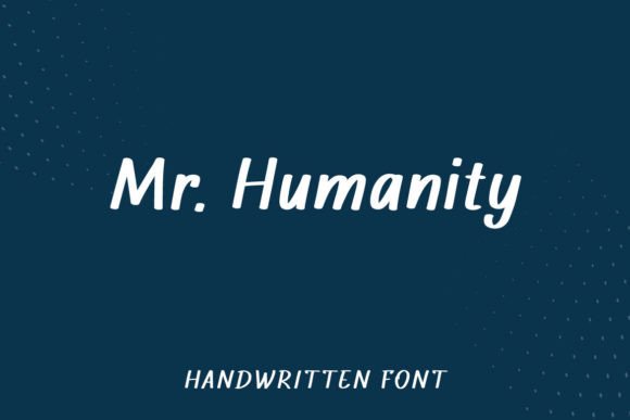 Mr. Humanity: A Handwritten Serif Font for Modern Web Design