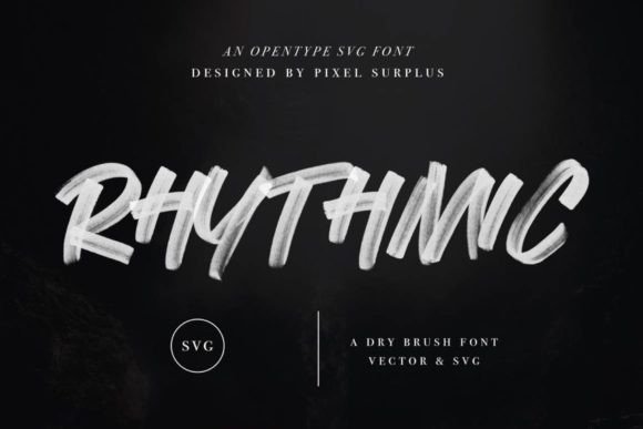 Rhythmic: A Dynamic Display Font for Modern Web Design