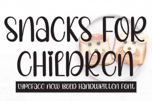 Snacks for Children Font: A Playful Touch for Modern Web Design