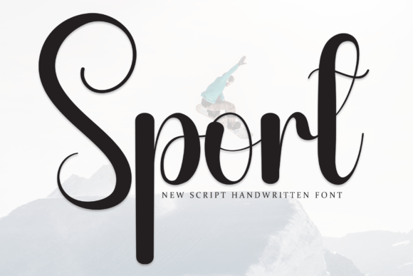 Sport: A Fresh Handwritten Font for Modern Editorial Design