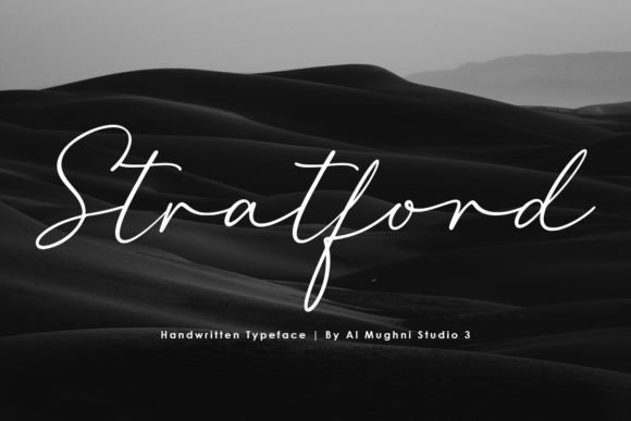 Stratford: A Dazzling Script Font for Elegant Editorial Design