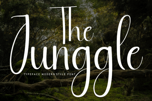 The Junggle Font: A Sweet, Handwritten Typeface for Small Business Branding