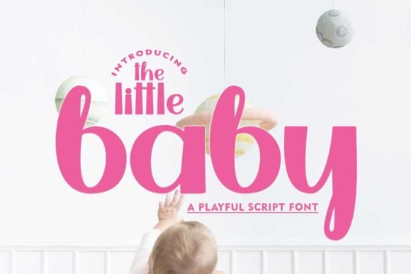 The Little Baby: A Playful Script Font for Modern Web Design